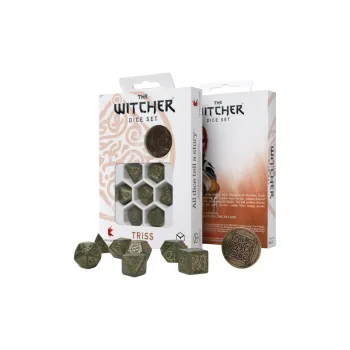 Q WORKSHOP The Witcher Dice Set. Triss   The Fourteenth Of The Hill Board Games