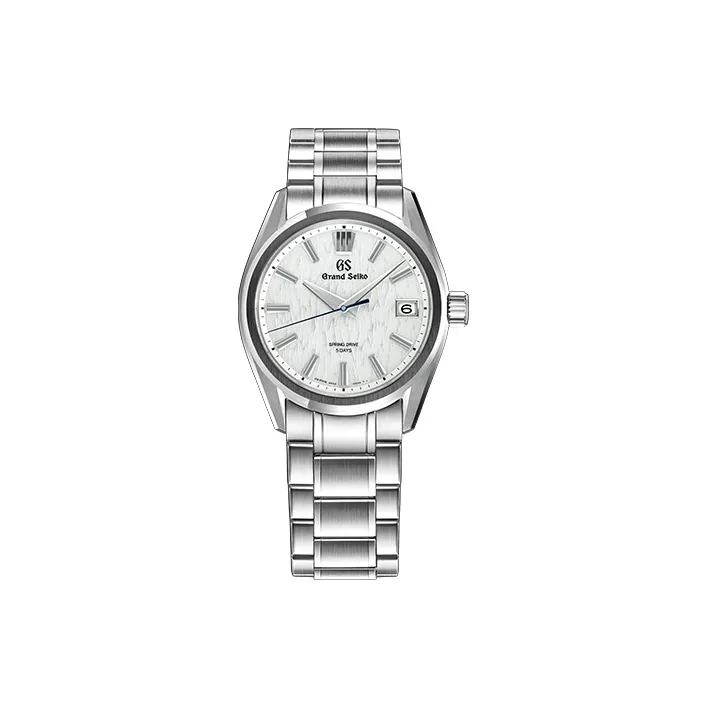 GRAND SEIKO Mechanical Movement Stainless Steel Strap Watch Men's Watches White Dial-1