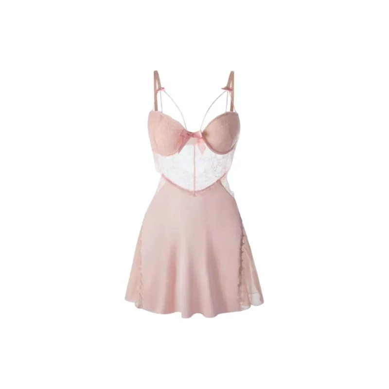 MIIOW Summer Clothing Nightgown Women's-4