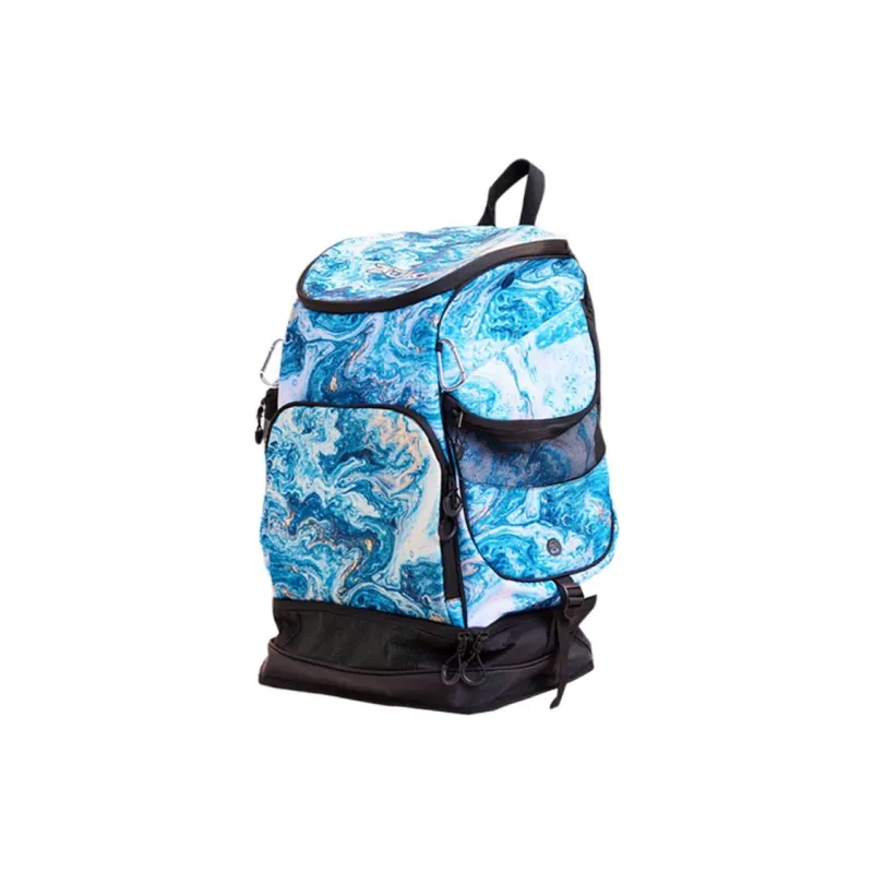 ZOKE 600D & 600D Inverted Rubber Backpack Women's Galaxy Blue-1