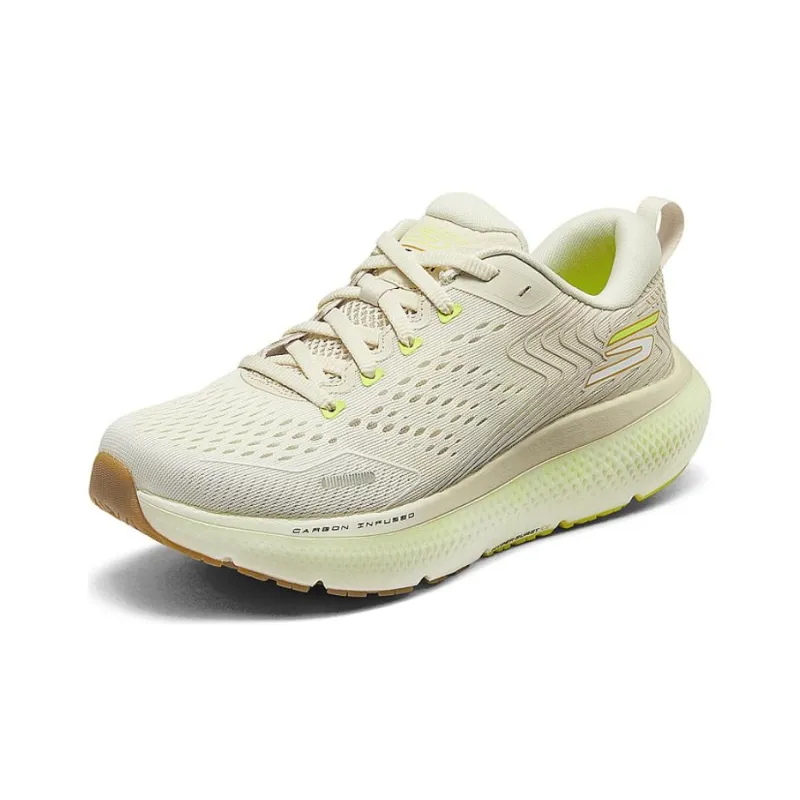 Skechers WOMEN'S GO Series Cushioned Slip Resistant Support Low Top Running Shoes Women's Deep Ivory-2