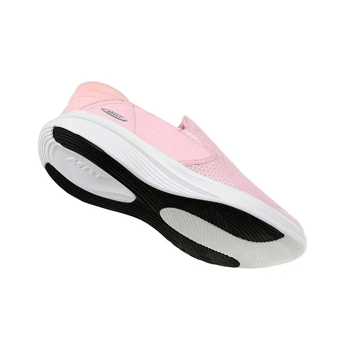MBT Cushioning Breathable Height Increasing Rebound Low Top Casual Running Shoes Women's Pink-4