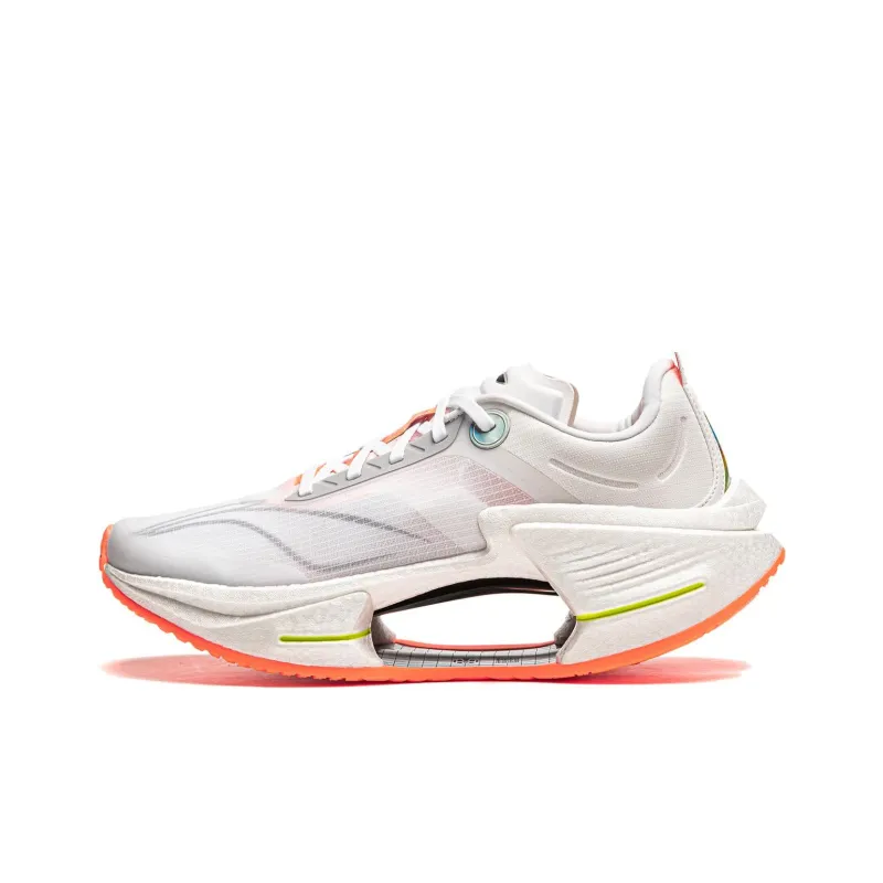LiNing Shadow 3 ESSENTIAL Cushioning Support Rebound Low Top Casual Running Shoes Men's Standard White-0
