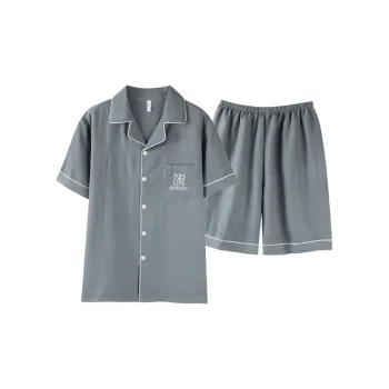 Chun Xi Pajama Set Men's Turquoise Green