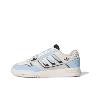 Adidas Originals Drop Step 2.0 Anti Slip Wear Resistant Low Top Skateboard Shoes Unisex Blue Black White