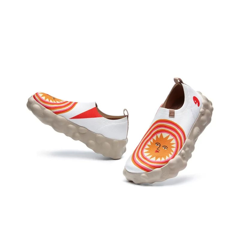 U.IN Painted Travel Artist Collaboration Collection Casual Shoes Men's-3