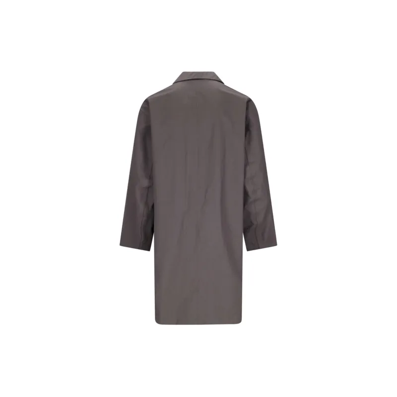Lemaire Trench Coats Men Gray-1