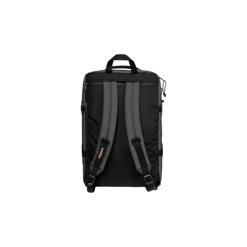 EASTPAK Polyester Backpack Large Size Unisex Black Gray Color-1