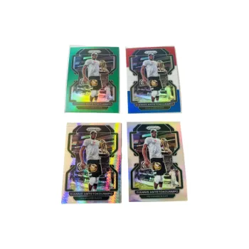 PANINI Antetokounmpo 21 22 Prizm Bucks Refractor 4 Piece Combination Player Card Product Access Sports Cards 4 Pcs
