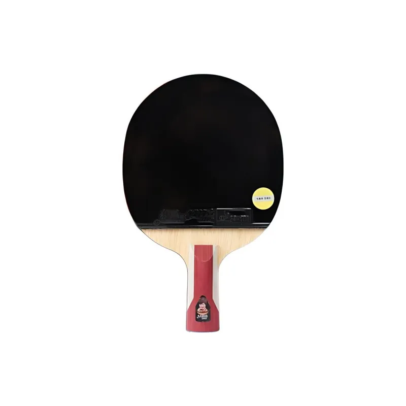 DHS Ping Pong Paddles Unisex Black Red-5