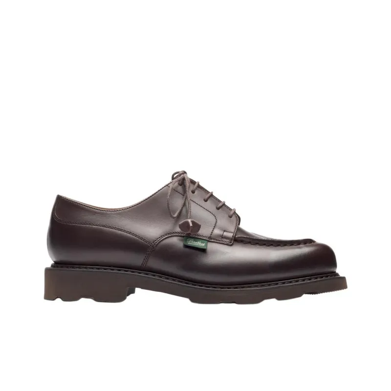 Paraboot Chambord Casual Single Shoes Women's Dark Brown-1