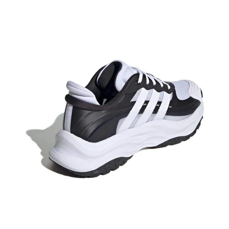 Adidas Maxxwavy Low Top Chunky Sneakers Unisex Black White-3