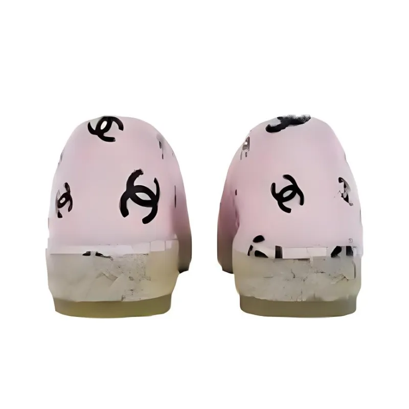 CHANEL Casual Single Shoes Women's Pink-4