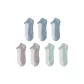 [7 Pack]3 Blue+2 Pink Purple+2 Light Green