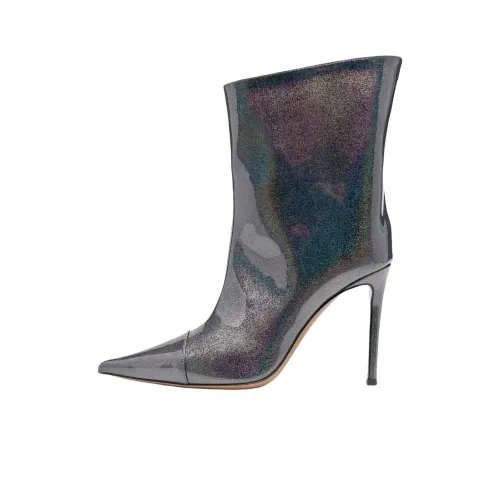 Alexandre Vauthier Shine Finish Pointed Toe Boots