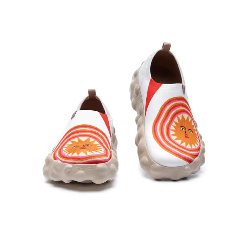 U.IN Painted Travel Artist Collaboration Collection Casual Shoes Men's-1