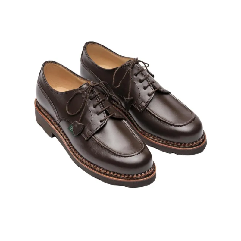 Paraboot Chamade Casual Single Shoes Women's Dark Brown-2