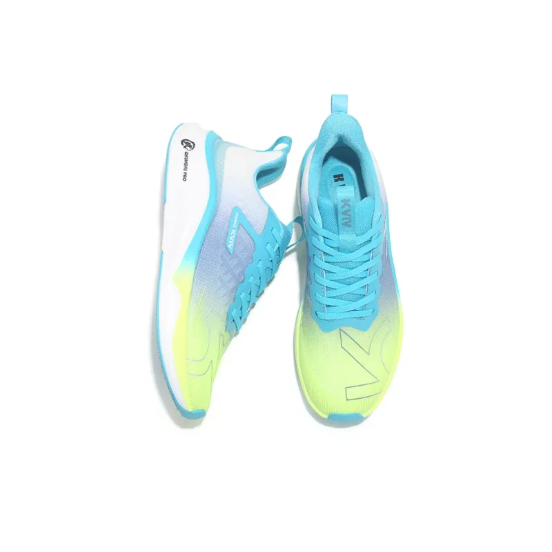KVIV Cushioning Anti Slip And Wear Resistant Breathable Coverage Low Top Running Shoes Unisex White-19
