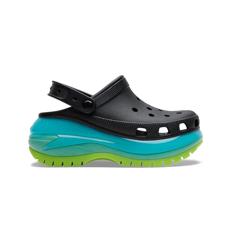 Crocs Mega Crush Clogs 'Black Multi'-1