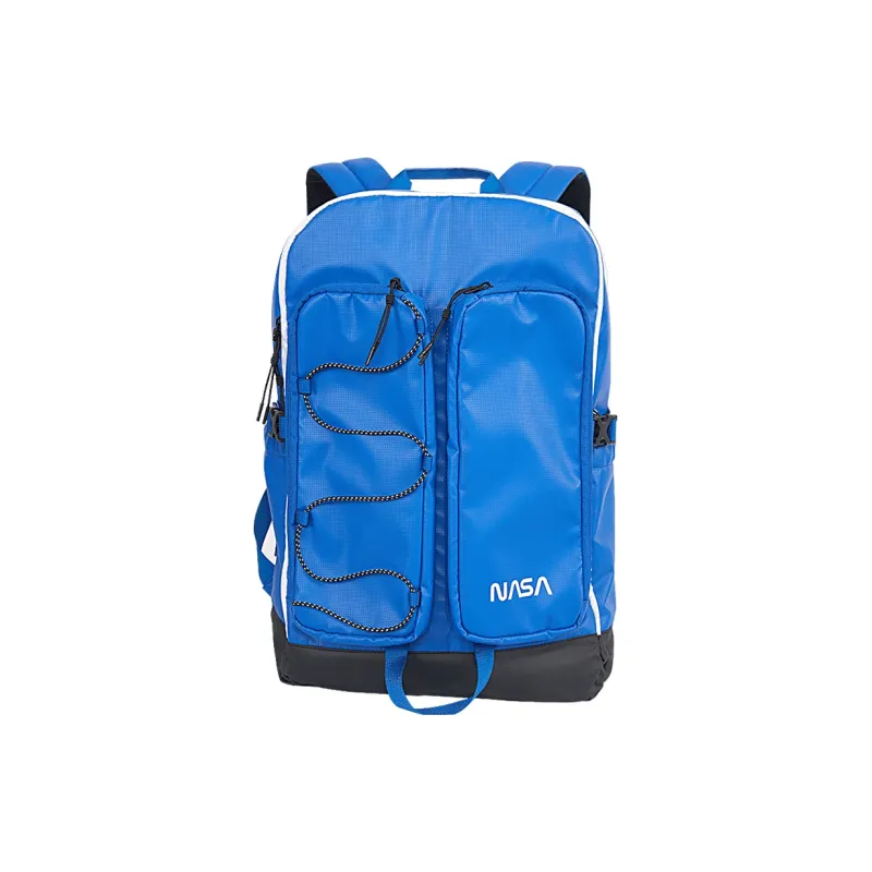 Tectop Polyester Backpack Regular Unisex Classic Blue/Space Silver/Black-2