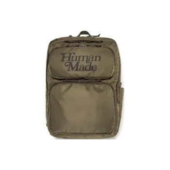 HUMAN MADE PROTOTYPE Series Nylon Backpack Regular Unisex Olive Umber