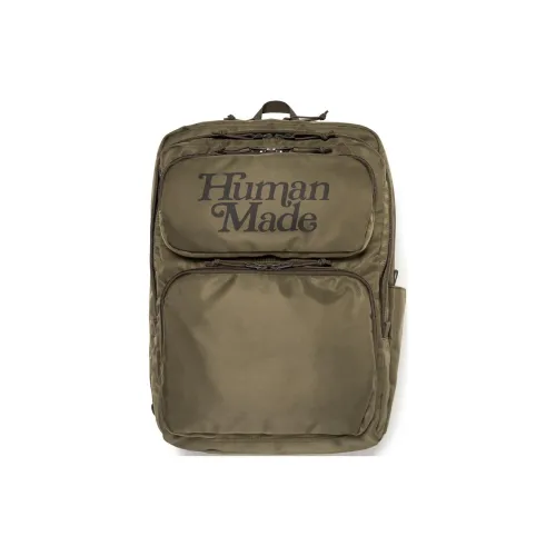 HUMAN MADE PROTOTYPE Series Backpacks Olive Brown