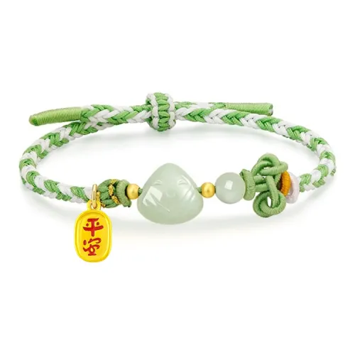 Emerald Dynasty Bracelets Green Jade Unisex