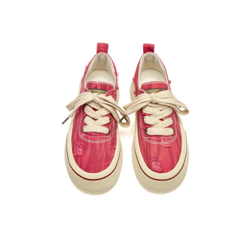 STAE Anti-Slip Wear-Resistant Low-Top Skateboard Shoes Women's-7