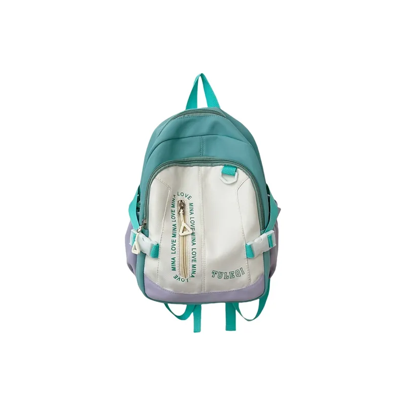GEERDUN Nylon Backpack Women's Black/Pink/Purple/Green/Blue-9