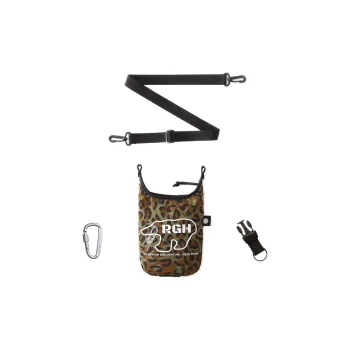 Rough Enough Polyamide Smartphone Pocket Shoulder Bag Crossbody Bag Medium Size Unisex Leopard Print