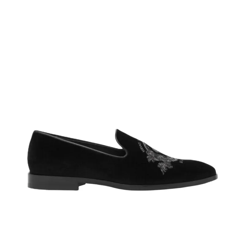 VERSACE Medusa Casual Shoes Men's Black-1