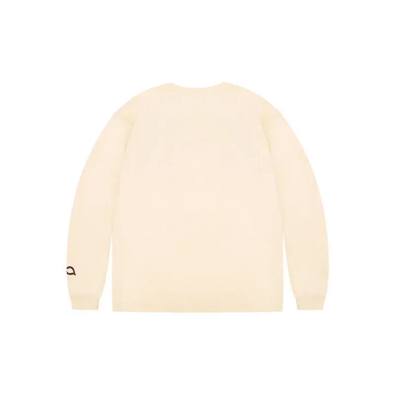 BIPOLAR Long Sleeved T Shirt Unisex White/Dark Gray/Black/Pink/Light Yellow/Light Blue/Light Green-10