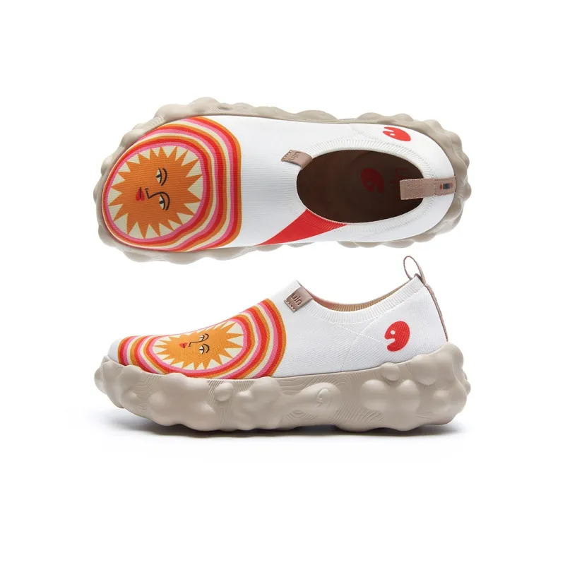 U.IN Painted Travel Artist Collaboration Collection Casual Shoes Men's-6