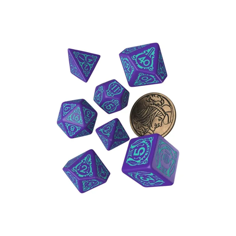Q WORKSHOP The Witcher Dice Set. Dandelion   Half A Century Of Poetry Board Games-1