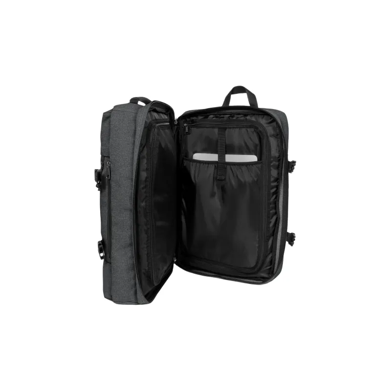 EASTPAK Polyester Backpack Large Size Unisex Black Gray Color-2