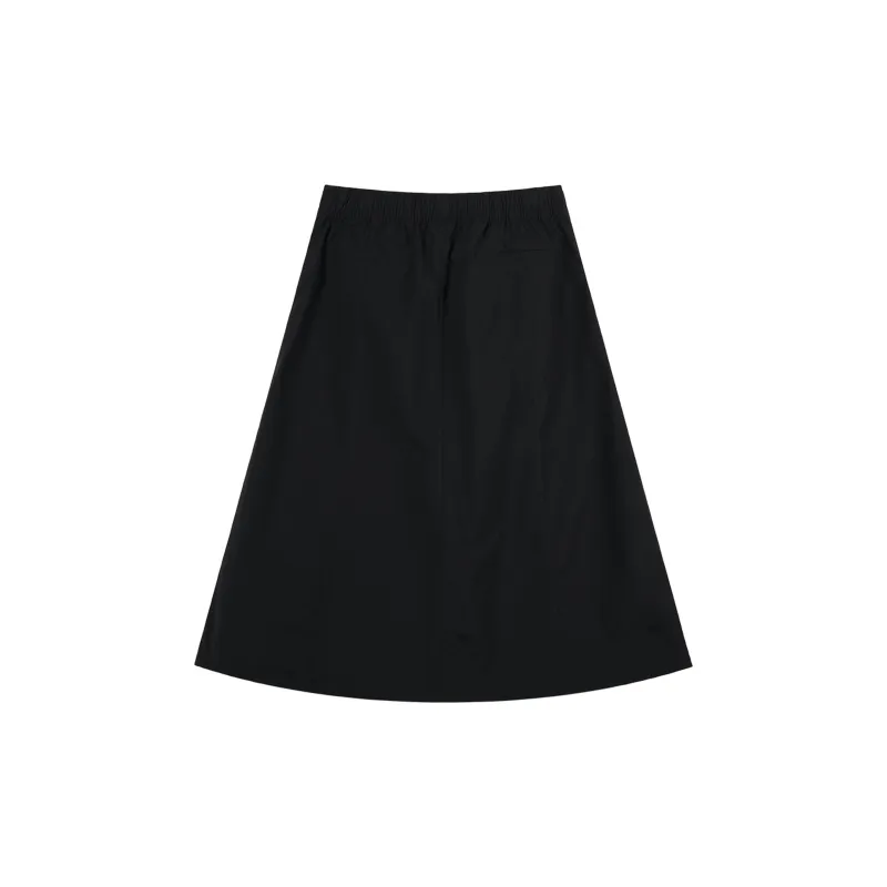 Tectop Casual Long Skirts Women's Classic Black-1
