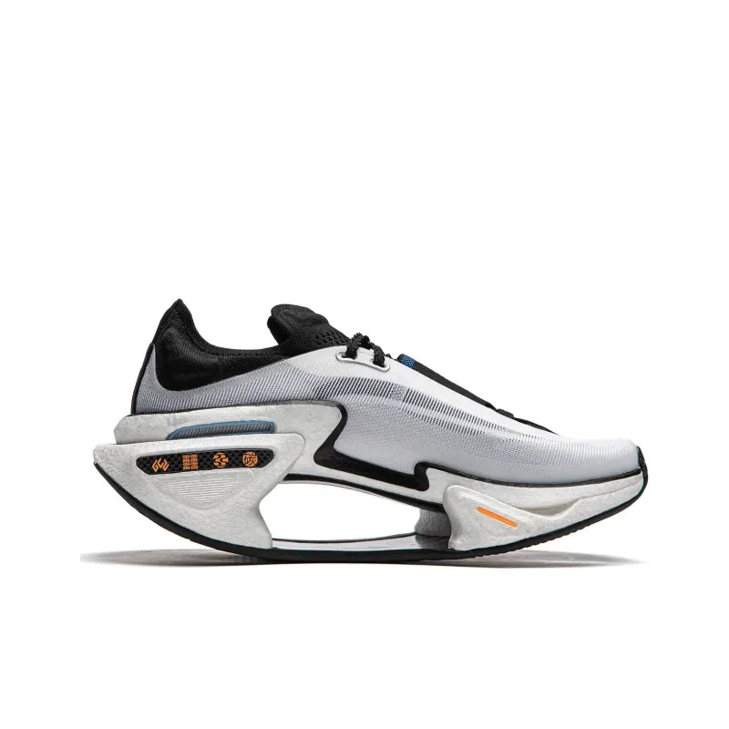 LiNing Shadow 3.0 Low Top Running Shoes Unisex Black White-1