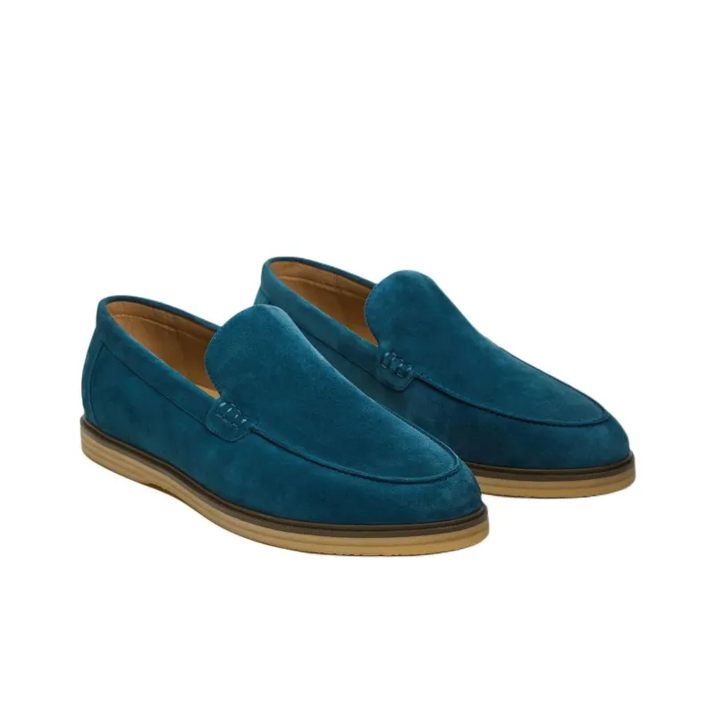 12 STOREEZ Loafers Men's Lake Blue-2