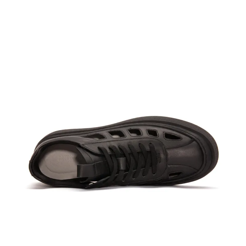 Anthony Miles Low Top Casual Shoes Men's Black-3