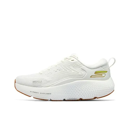 Skechers WOMEN'S GO Series Slip Resistant Low Top Running Gray Women's White