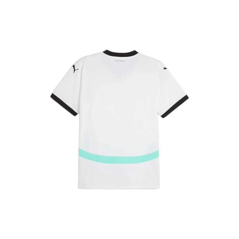 PUMA Austria 2024 Men's Replica Away Soccer Jersey Soccer Jerseys Men's White-1