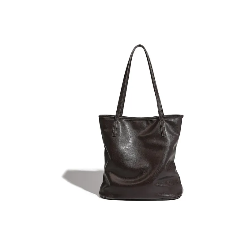 H YXIANG PU Shoulder Bag Women's Black/Green/Coffee/Orange-0