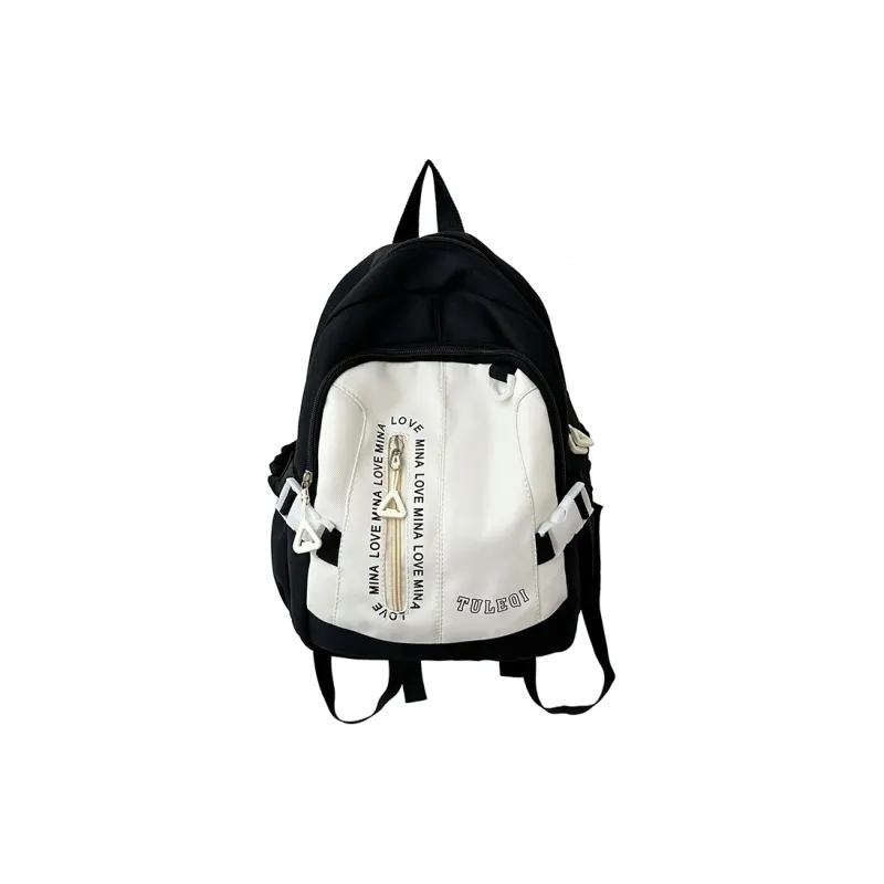 GEERDUN Nylon Backpack Women's Black/Pink/Purple/Green/Blue-0