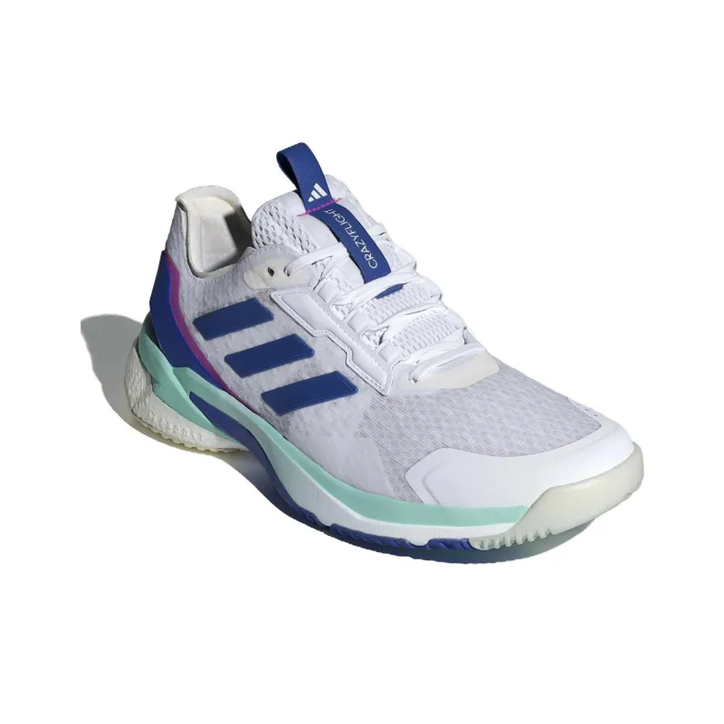 Adidas Crazyflight 5 Indoor Cloud White Lucid Blue Semi Flash Aqua Women's-1