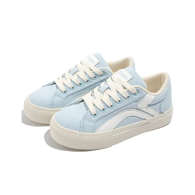 TUOPIN Slip Resistant, Abrasion Resistant, Lightweight Low Top Casual Shoes Unisex Sea Salt Milk Blue-2