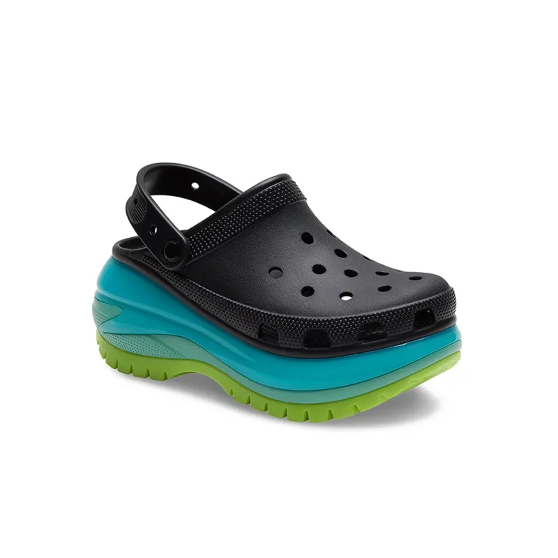 Crocs Mega Crush Clogs 'Black Multi'-2