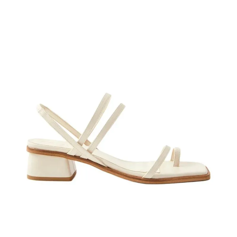 ALOHAS Marlowe Strap Sandals 5cm Women's Cream-1