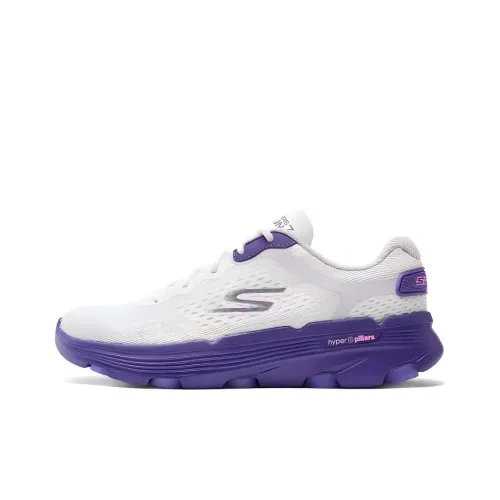 Skechers WOMEN'S GO Series Running Shoes Women's Low-Top White/Purple