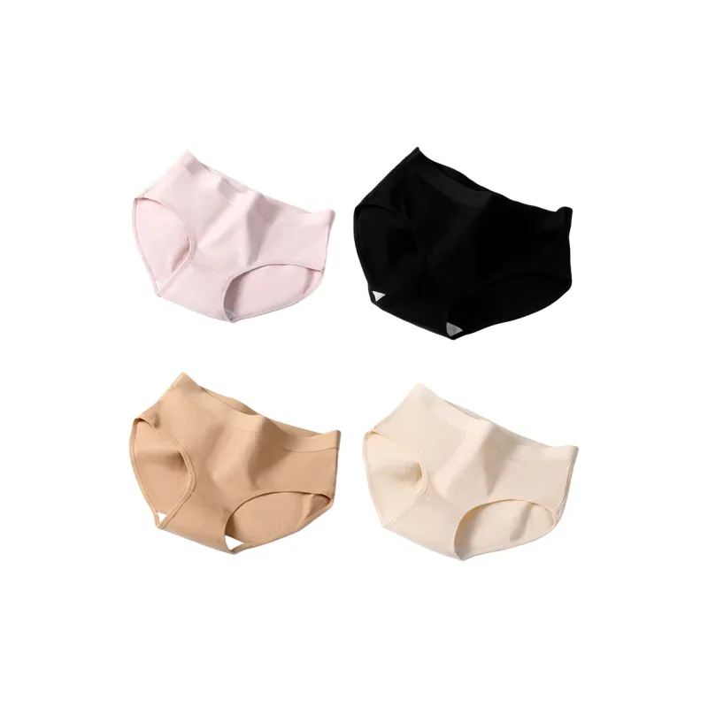 Flowers In Water Underpants Women's 4 Pack-4