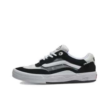 Vans Wayvee Cushioned Wear Resistant Breathable Low Top Skateboard Shoes Unisex Black White